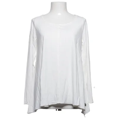 Lange mouwen shirt (Wit) van Ajlajk Elastaan, Viscose