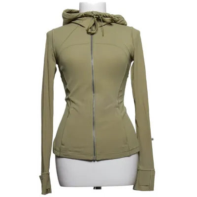 Hoodie (Green) from Lululemon Elastane, Polyamide, Polyester