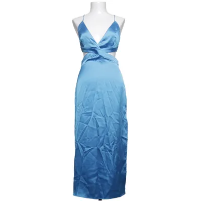 Långklänning (Blå) från Zara Elastan, Polyester