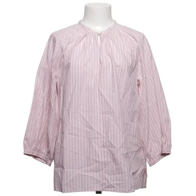 Bluse (Pink, Hvid) fra The Shirt Factory Bomuld, Lyocell