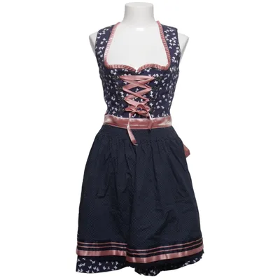 Dirndl (Blue, Pink, White) from Krüger Madl Cotton, Elastane, Polyester