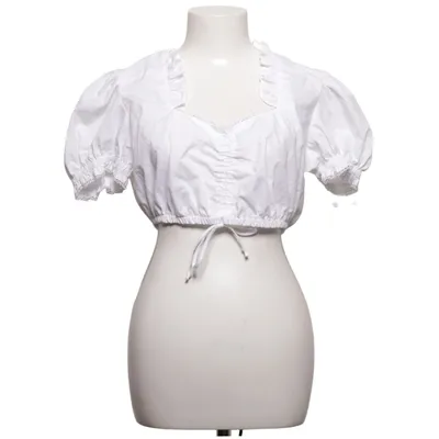 Dirndl blouse (White) from Esmara Cotton, Polyester
