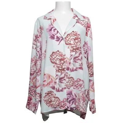Bluse (Blå, Lilla, Hvid) fra By Malina Collection Polyester