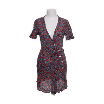 Omlottklänning (Svart, Flerfärgad) från Miss Selfridge Bomull, Viskos