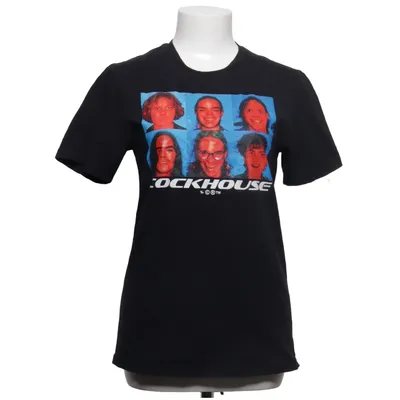T-shirt (Svart, Flerfärgad) från Gildan Softstyle Bomull