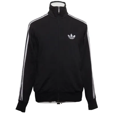 Träningsjacka (Svart, Vit) från Adidas Originals Polyester