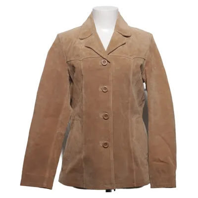 Blazer en cuir (Marron) de Auluna Cuir, Polyester