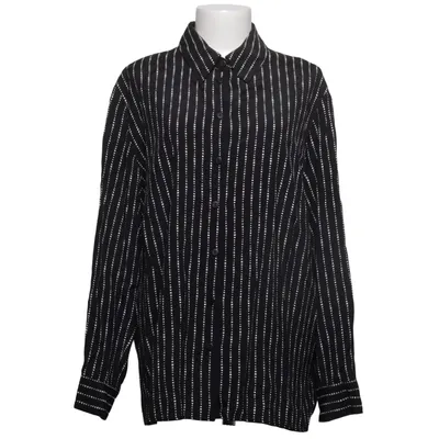 Skjorte (Sort, Hvid) fra Chicc Viscose