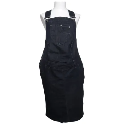 Hängselklänning (Blå) från Mom by Lindex Bomull, Elastan, Polyester