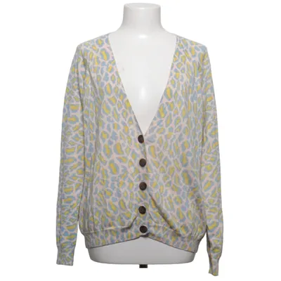 Cardigan (Bleu, Jaune, Multicolore) de Essentiel Antwerp Cachemire, Coton, Polyamide, Laine