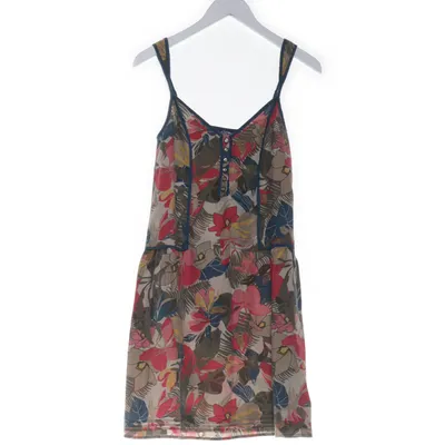 Robe (Multicolore) de La Redoute Coton, Soie