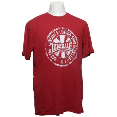 T-shirt (Rouge) de Lonsdale Coton