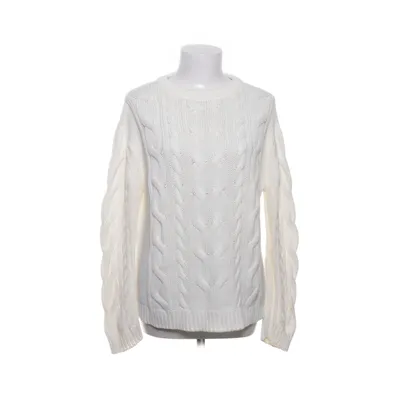 Sweater (Hvid) fra Lager 157 Akryl, Bomuld