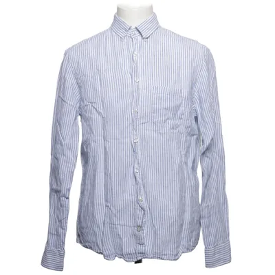 Shirt (Blue, White) from Brax Feel Good Linen