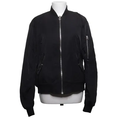 Bomberjack (Zwart) van Light Before Dark Elastaan, Polyamide, Polyester, Viscose