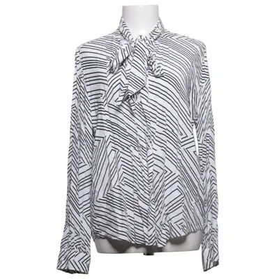 Blouse portefeuille (Noir, Blanc) de Lambert
