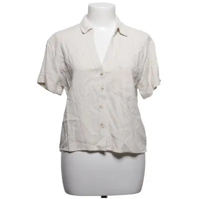 Short sleeve shirt (Beige) from Love Notes Linen, Viscose