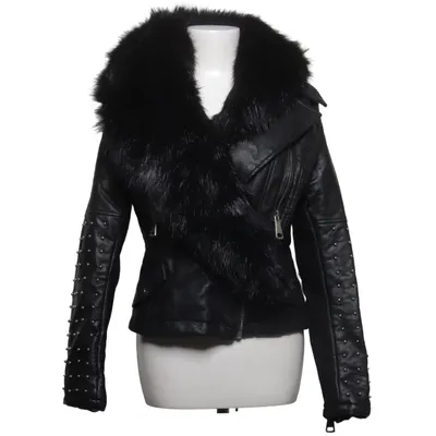 Bikerjacke (Schwarz) von Chic & Jeune Polyester