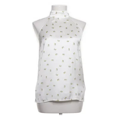 Halterneck top (Hvid, Flerfarvet) fra Gina Tricot Polyester
