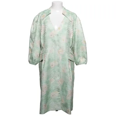 Klänning (Grön, Flerfärgad) från Adoore Elastan, Polyester