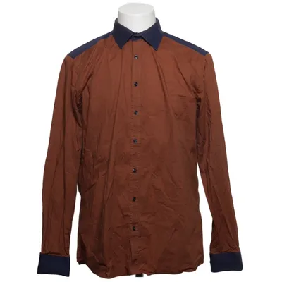 Hemd (Braun, Blau) von Angelo Litrico for C&A Baumwolle, Elasthan