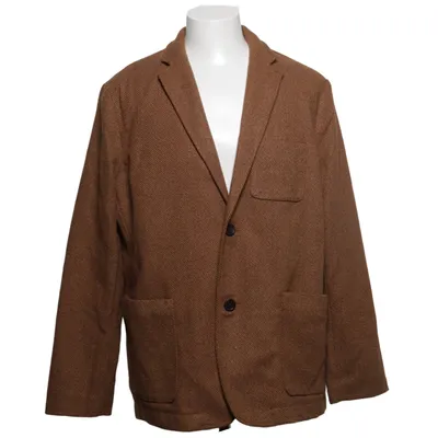 Blazer (Braun) von Folk Acryl, Baumwolle, Polyester
