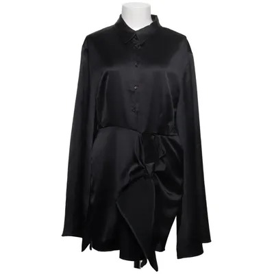 Skjortklänning (Svart) från NA-KD Elastan, Polyester