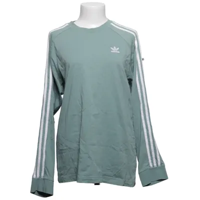 Långärmad t-shirt (Grön) från Adidas Originals Bomull, Elastan