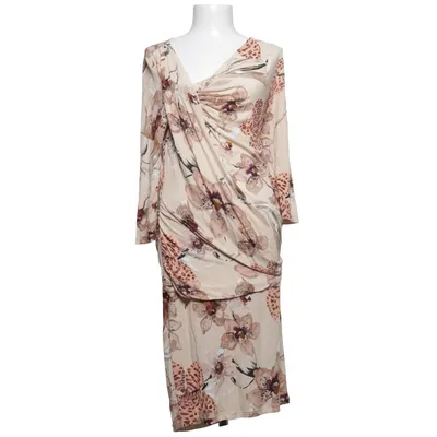 Dress (Beige, Brown, Multicolored) from Blumarine Viscose