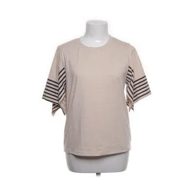 T-shirt (Beige, Svart) från Dazy Bomull, Polyester