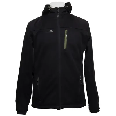 Softshell jacket (Zwart, Groen) van Moorhead Polyester