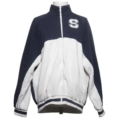 Veste de sport (Bleu, Blanc) de Stronger Coton biologique, Polyester recyclé