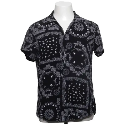 Chemise à manches courtes (Noir, Blanc) de Chapter Viscose