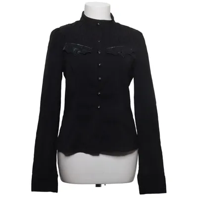 Blouse (Noir) de Punkrave Élasthane, Polyamide, Polyester, Polyuréthane