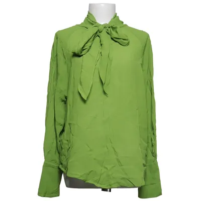 Strikblouse (Groen) van Zara Viscose