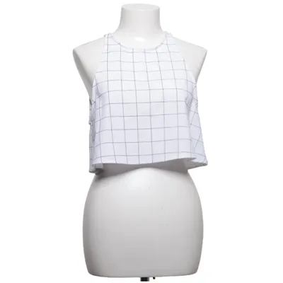 Linne (Vit, Grå) från American Apparel Elastan, Polyester, Viskos