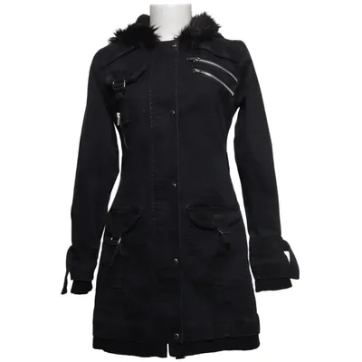 Parka (Schwarz) von Gothicana by EMP Baumwolle