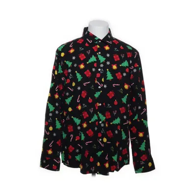 Pyjamasskjorta (Svart, Flerfärgad) från Opposuits Bomull, Elastan