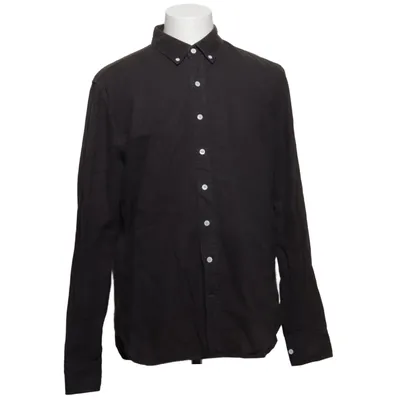 Button down shirt (Gray) from Contemporary Reflections Cotton, Linen