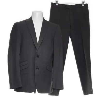 Kostym (Grå, Blå) från Batistini Ull, Polyester