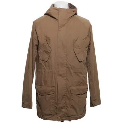 Parka (Brown) from Vailent Clothing Cotton, Polyamide, Polyester