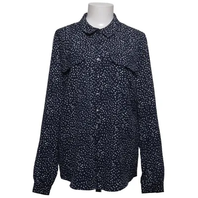 Blouse (Bleu, Blanc) de Paul Costelloe Polyester