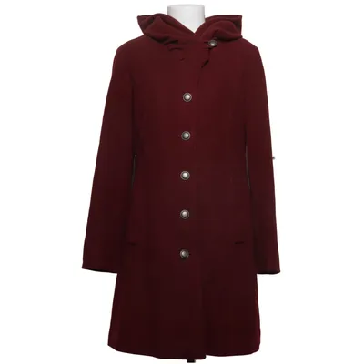Frakke (Rød) fra Frandsen Kashmir, Polyamid, Polyester, Uld