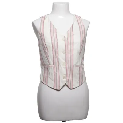 Jakkesætsvest (Hvid, Pink, Brun) fra Stradivarius Bomuld, Polyester