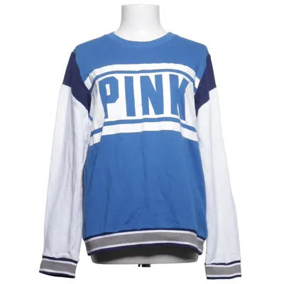 Collegetröja (Blå, Vit, Grå) från Pink Victoria's Secret Bomull, Polyester