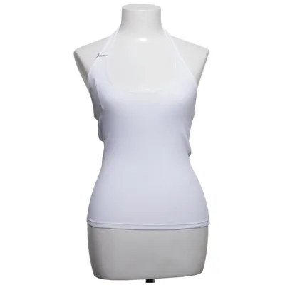 Halterneck top (Hvid) fra Monki Bomuld, Elastan