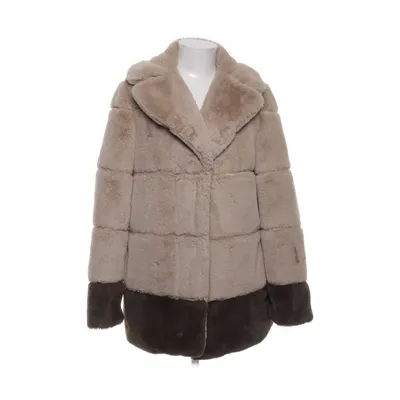 Coat (Beige, Brown) from Rachel Roy Faux fur, Polyester