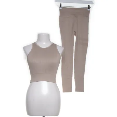 Trainingsset (Beige) van Stronger Elastaan, Polyamide