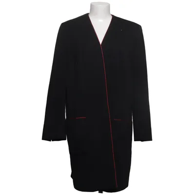 Frakke (Sort) fra Biot Polyester, Uld