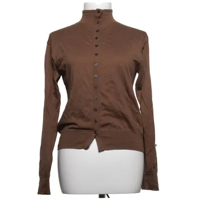 Cardigan (Brown) from Massimo Dutti Cashmere, Lyocell, Polyamide, Wool